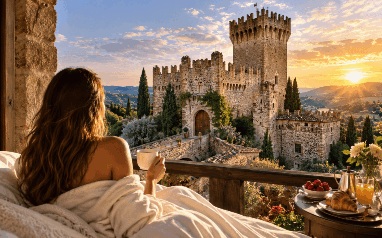 Con il budget di un weekend a Milano, si può dormire in un castello: ecco il Castello di Vigoleno