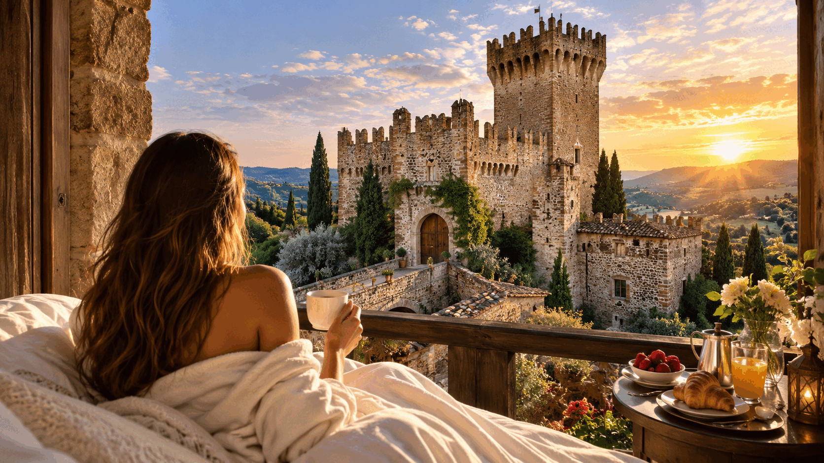 Con il budget di un weekend a Milano, si può dormire in un castello: ecco il Castello di Vigoleno
