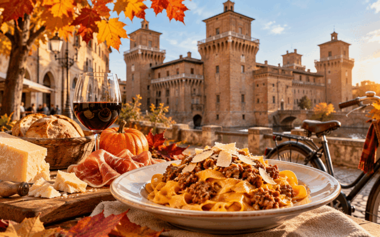 Ferrara in autunno: un itinerario tra centro storico, bicicletta e sapori emiliani