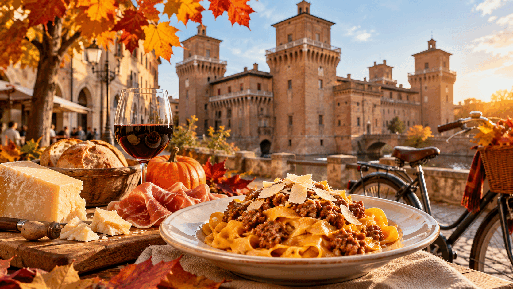Ferrara in autunno: un itinerario tra centro storico, bicicletta e sapori emiliani