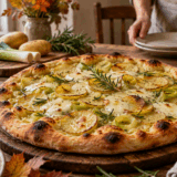 Ho ritrovato nella pizza con porri e patate il sapore semplice delle sere in famiglia