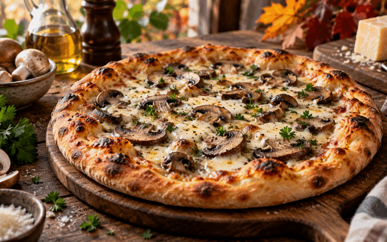 In Italia la pizza cambia da forno a forno, ma il profumo dei funghi mette tutti d’accordo