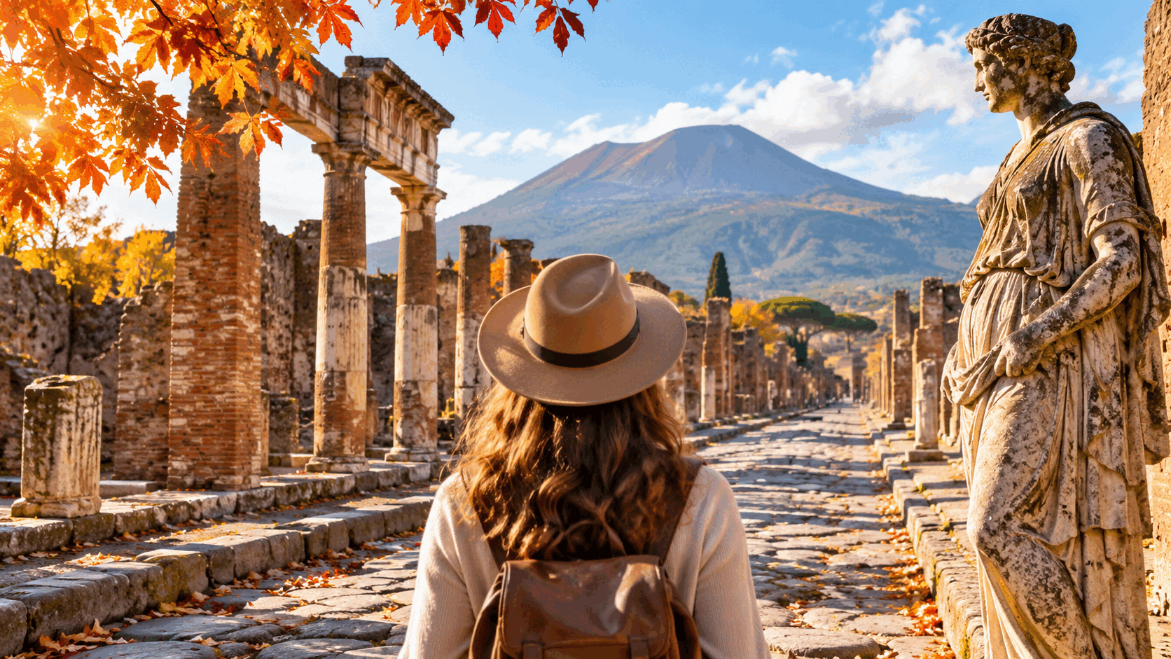 Non lasciate l’Italia senza visitare Pompei in autunno: meno caldo e più tempo tra gli scavi