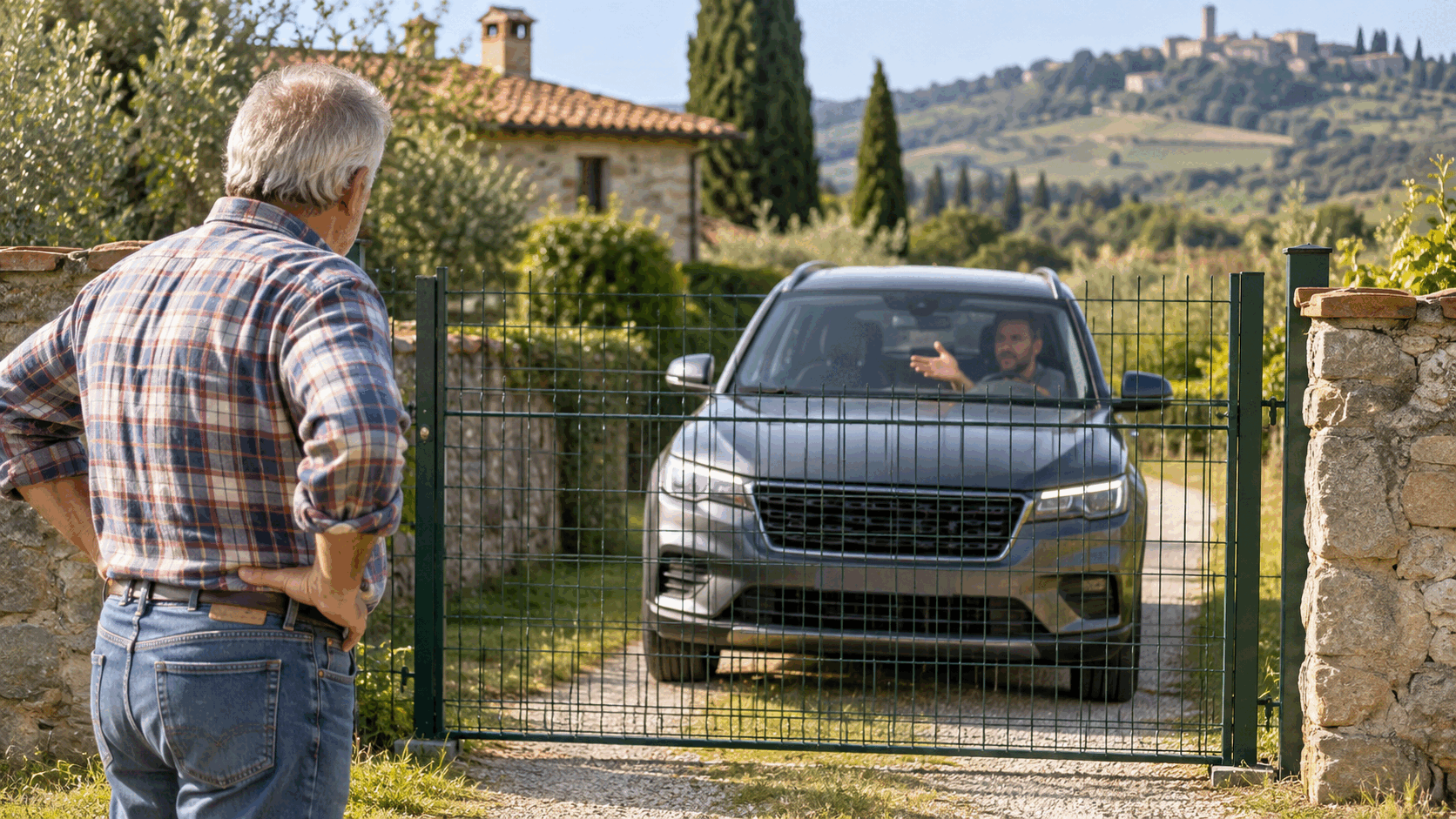 Per dieci anni lascia passare il vicino sul suo terreno: quando mette una recinzione, scopre che è nato un diritto di passaggio
