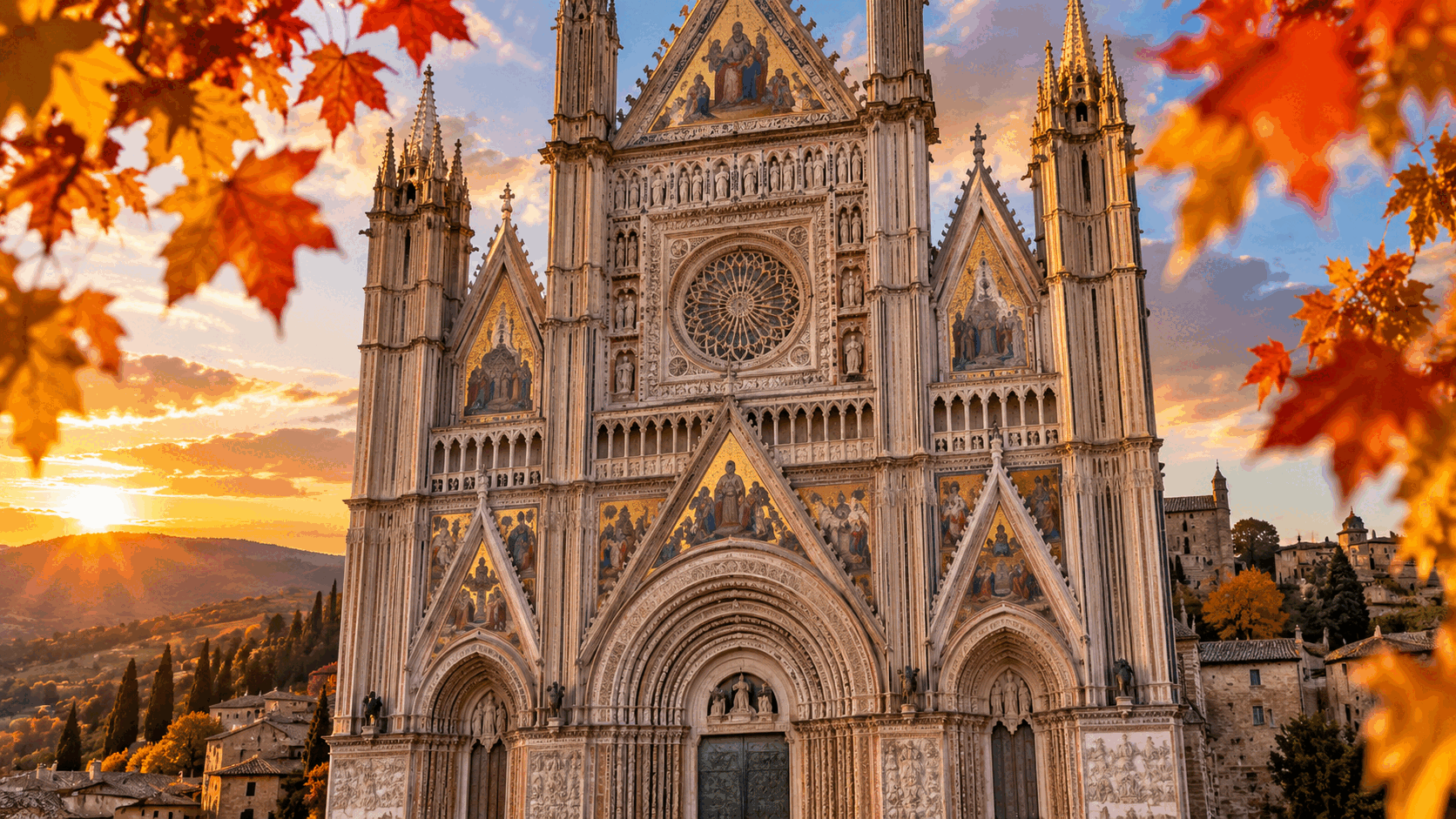 Quello che le guide non dicono sul Duomo di Orvieto: l’autunno svela dettagli lontano dalla folla