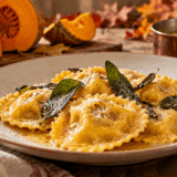 Questa è la magia della zucca mantovana: tortelli sottili, burro fuso e salvia croccante