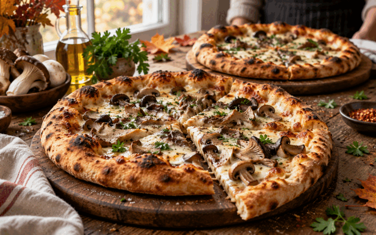 Questa pizza ai funghi nasconde un segreto semplice che la rende davvero irresistibile