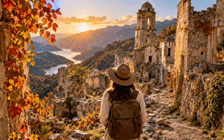 Questo borgo fantasma in Sardegna conquista TikTok: a settembre l’autunno arriva tra le rovine di Gairo