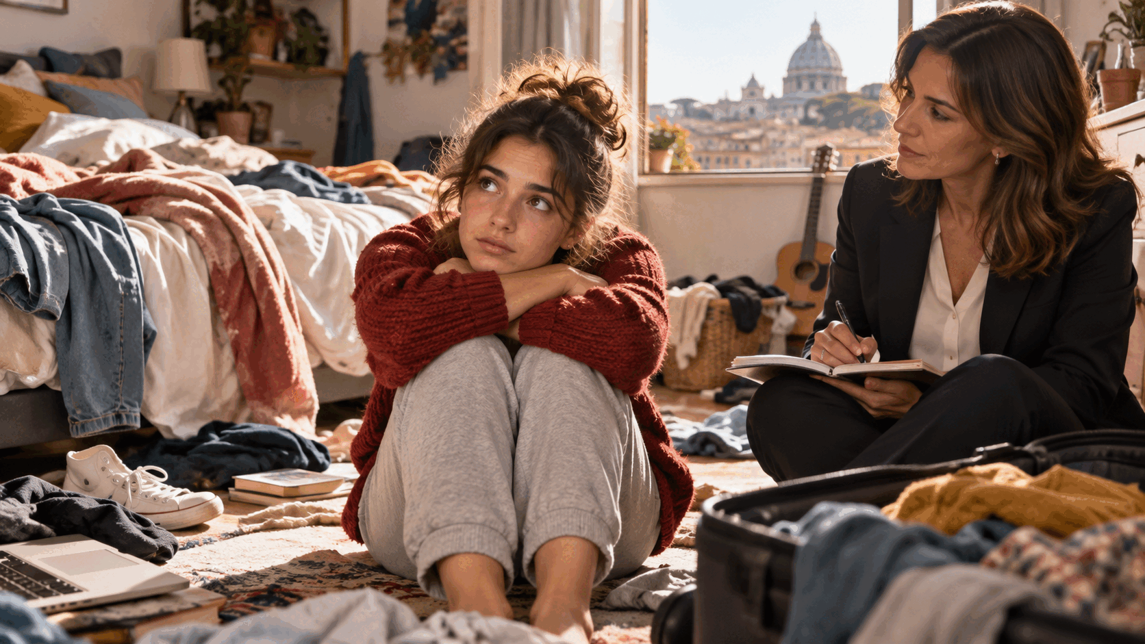 Una camera sempre in disordine non è necessariamente pigrizia: ecco cosa ci leggono davvero gli psicologi
